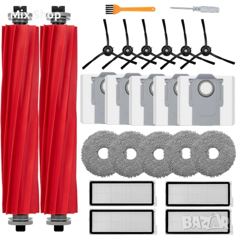 Нов Комплект аксесоари от 24 части за робот прахосмукачка Roborock Qrevo Pro/Qrevo S и др