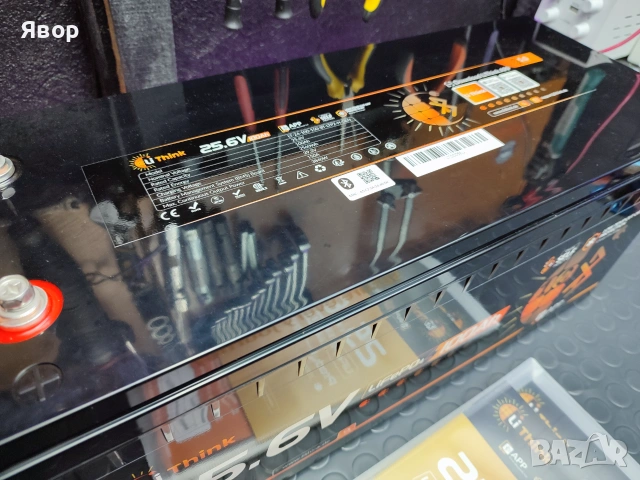 LiFePO4 батерия с капацитет 100Ah и напрежение 25.6V, от LiThink , снимка 16 - Друга електроника - 55014123