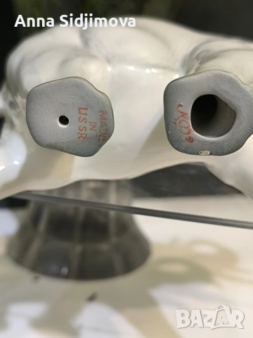 Руски порцелан статуетка ЛФЗ, снимка 4 - Статуетки - 54305937