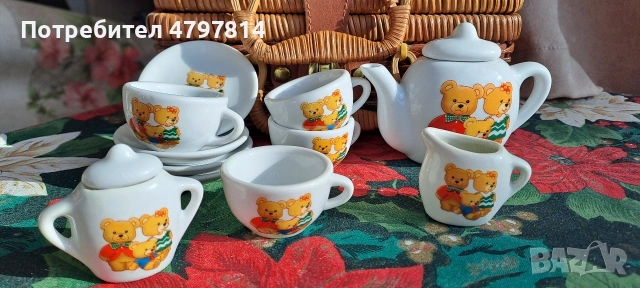Детски кукленски сервиз, снимка 4 - Други - 54361807