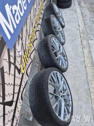 Джанти Borbet 21 цола , 5х112 , 8.5j , et45 , 255/35/21 Mercedes Audi, снимка 6 - Гуми и джанти - 54484006