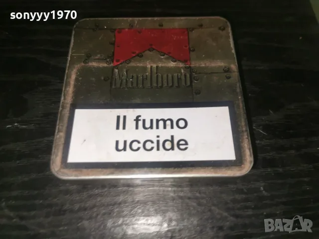 marlboro-стара метална кутия за цигари 1208261143, снимка 15 - Колекции - 55638678