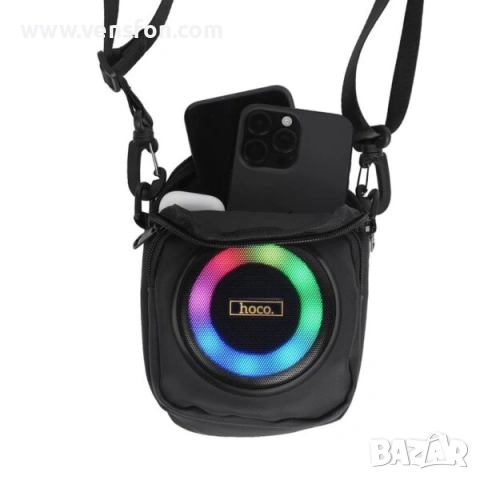 Bluetooth високоговорител HOCO HC41 8W – Портативна колонка тип чанта, снимка 8 - Тонколони - 53985384
