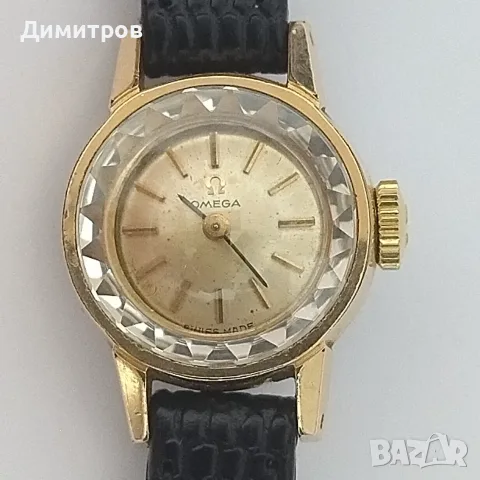 Ω OMEGA De Ville Saphette - vintage, Gold plated, 1964г., снимка 3 - Дамски - 55680837