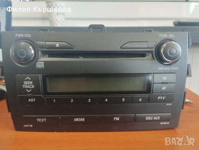 cd player Тойота корола 