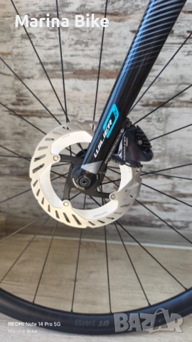 Карбонов шосеен велосипед Wilier Zero SL Disc Ultegrа DT Swiss| XL, снимка 14 - Велосипеди - 52165593