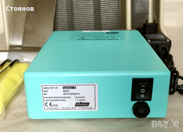 Германско устройство за йонофореза Kimetec IONTEX 3, снимка 4 - Други - 54365187