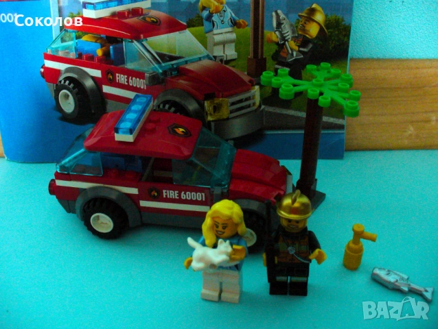 LEGO City Полиция 7285, 7741 и Пожарна 60001, 7942 и 4427, снимка 6 - Конструктори - 54001035