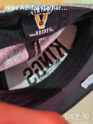 Истинска класика: vintage шапка Los Angeles Kings на Mitchell & Ness!, снимка 6 - Шапки - 55543933