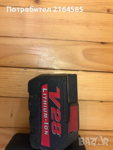 батерия milwaukee, снимка 4 - Винтоверти - 54092315