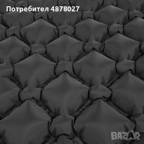 Надуваем матрак 60x190 см с вградена възглавница, ултра лек, сгъваем, къмпинг матрак за палатка, пла, снимка 7 - Надуваеми легла - 55212196