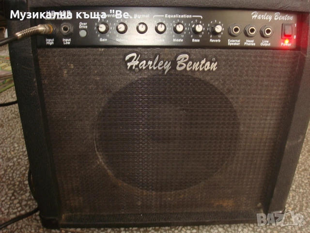 Усилвател за китара Harley Benton HB-40R 40 вата, снимка 5 - Китари - 55283167