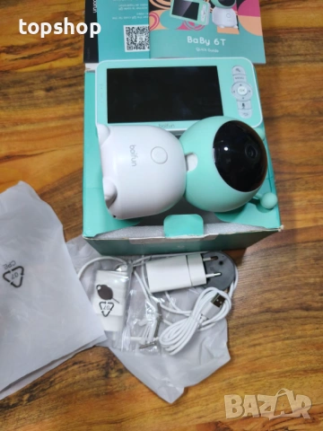 Смарт Бебефон BOIFUN 6T (2K Видео, 5'' Екран + Приложение за Телефон, WiFi, Нощна лампа), снимка 2 - Бебефони - 54693365
