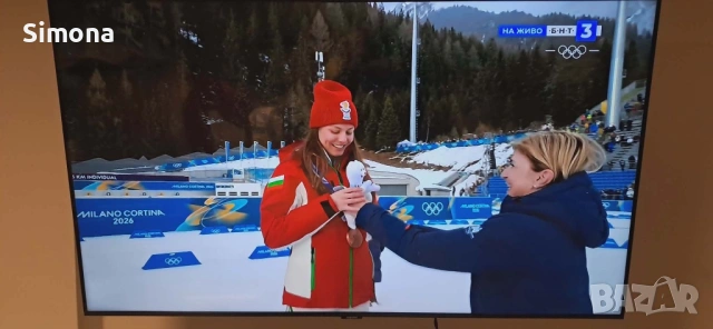 Samsung 50” 4K Smart TV + стойка за стена, снимка 4 - Телевизори - 54422130