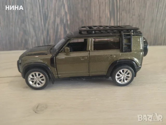 Метална количка Land Rover Defender 110 !!!, снимка 2 - Колекции - 55313981