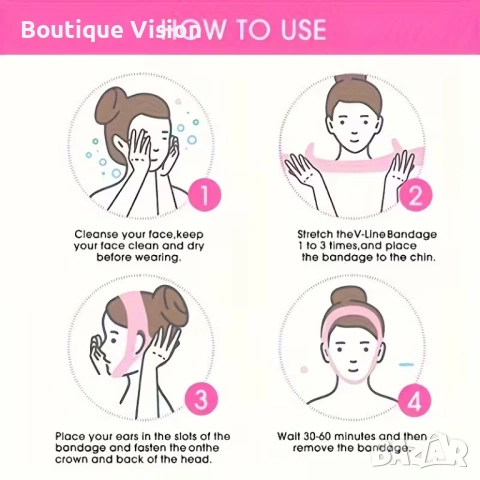 Ново! Лифтинг дишаща маска за лице, снимка 5 - Козметика за лице - 53673212