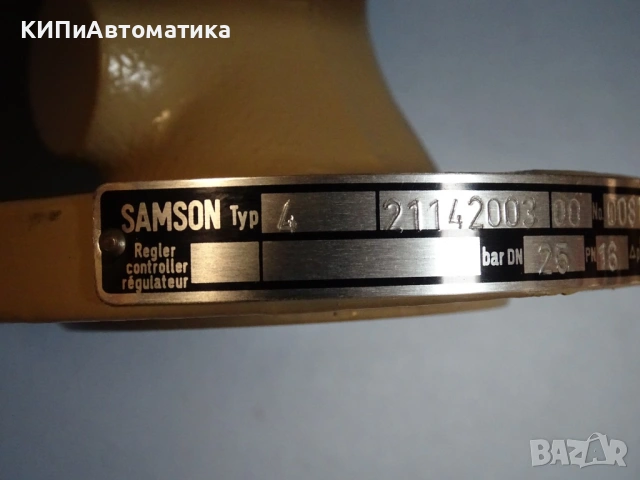 терморегулаторен вентил Samson typ4/2114 DN25 PN16 temperature controller valve, снимка 4 - Резервни части за машини - 54507988