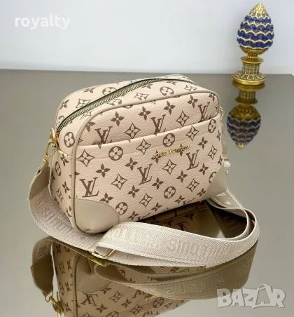 Louis Vuitton Нова Дамска Кожена Чанта Луи Витон 