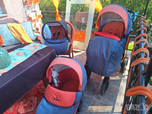 детска количка Буба Бела 3в1 Buba Bella , снимка 12 - Детски колички - 54407554