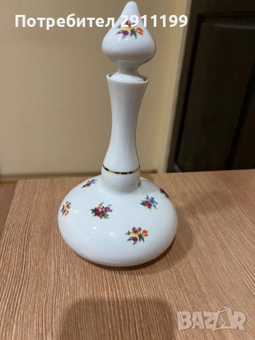 Порцеланова кана, бутилка, снимка 2 - Декорация за дома - 54282453