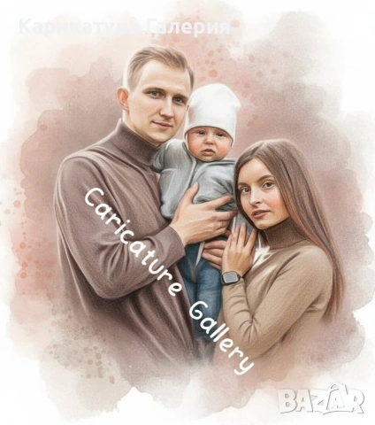 Карикатура 🎁Портрет 🌸 Подарък💥 Имен ден 💯 Юбилей 🌟 Рожден Ден ❣️, снимка 10 - Други услуги - 54961020
