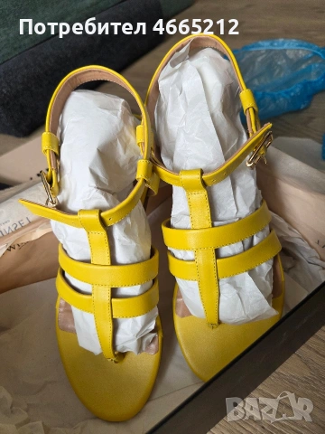 кожени сандали Twinset, снимка 7 - Сандали - 54303485