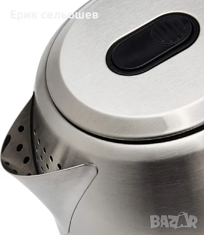 Amazon Basics Електрическа кана 1.7L WK8315JEEK с контрол на температурата, снимка 4 - Кани - 55421293