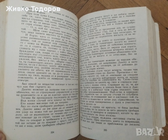 АЛЕКСАНДЪР ДЮМА -   ГРАФ МОНТЕ КРИСТО (Том 1-2), снимка 7 - Художествена литература - 54120762