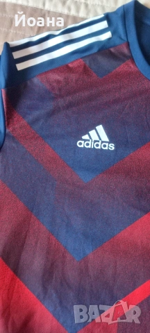 Спортна оригинална футболна тениска Адидас, снимка 6 - Тениски - 50386833