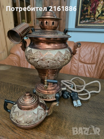 Меден самовар, снимка 4 - Декорация за дома - 54492835
