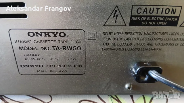 ONKYO FULL AUTO REVERSE MADE IN JAPAN , снимка 11 - Декове - 55544459