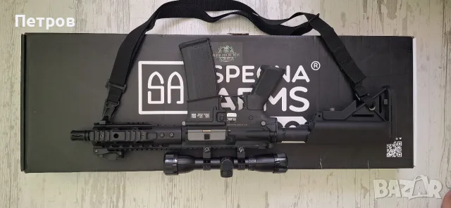 Airsoft M4 - Specna Arms, снимка 2 - Други спортове - 55643953