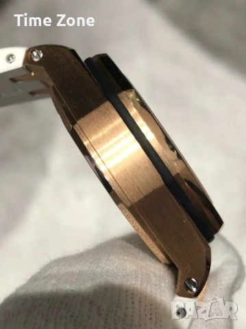 Audemars Piguet Royal Oak Offshore 37mm Rose Gold White Diamond Дамски Различни Цветове, снимка 6 - Дамски - 54047386