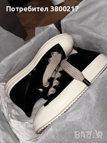 Обувки Rick Owens Jumbo Lace Low