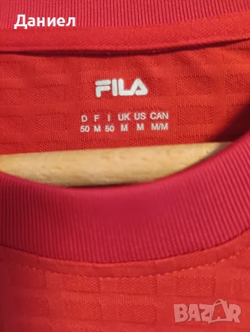 Мъжка тениска FILA, снимка 4 - Тениски - 55326449