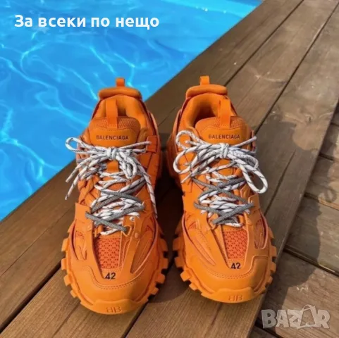 Balenciaga Track Orange Унисекс👟Мъжки Маратонки👟Дамски Спортни Обувки Код ch78, снимка 4 - Маратонки - 55482182