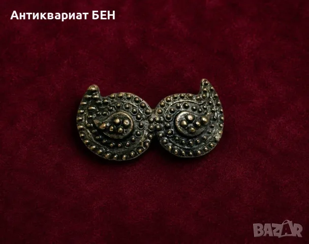 ВИНТИДЖ БРОШКА „ПАФТИ“ , снимка 2 - Антикварни и старинни предмети - 55354440