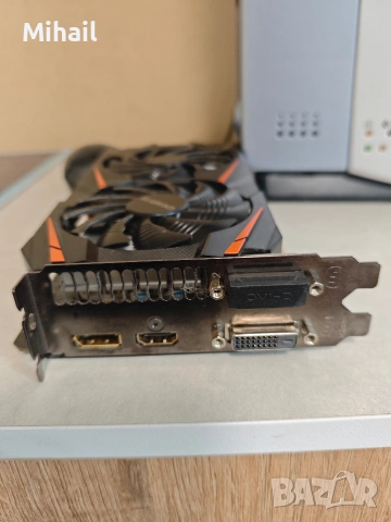 Видеокарта GIGABYTE GeForce GTX 1060 WINDFORCE OC MI 3GB GDDR5 192bit , снимка 2 - Видеокарти - 54748822