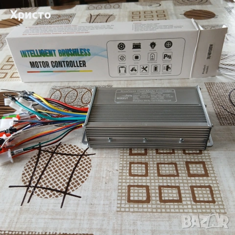 Контролер WinXu 500W 36V/48V нов за електрически велосипед, скутер, триколка, тротинетка, снимка 3 - Части за велосипеди - 54455101