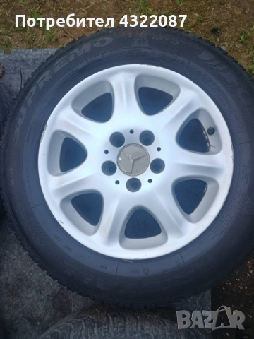 Джанти с гуми 16” 5х112 Mercedes S-class W220, снимка 9 - Гуми и джанти - 54678814
