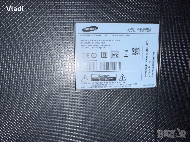 Samsung Smart TV 48 инча UHD, снимка 5 - Телевизори - 55143449