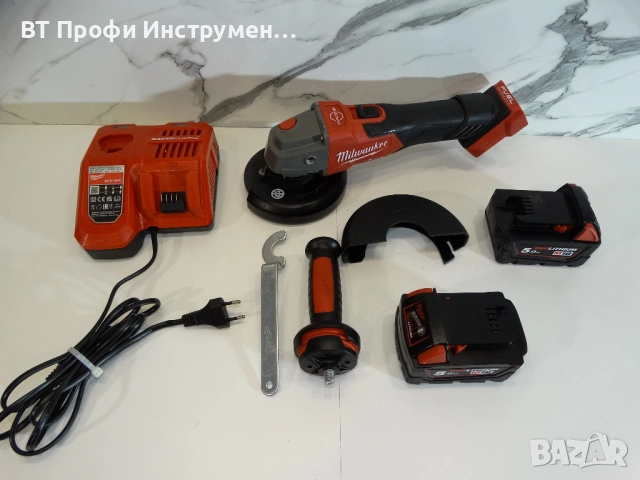 Milwaukee M18 FSAG 125 XB - Акумулаторен ъглошлайф, снимка 11 - Ъглошлайфи - 54404094