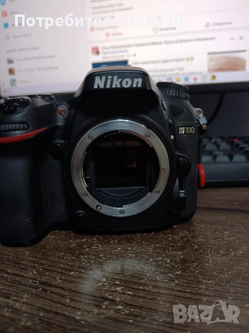 Продавам Nikon D7100 , снимка 3 - Фотоапарати - 54321923