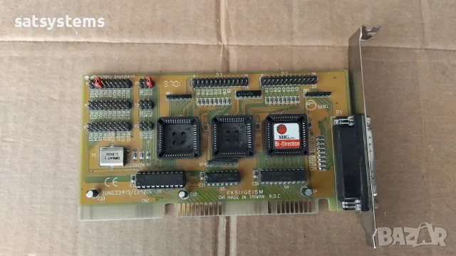 SUNIX SUN-6334-3 (EX-4016) 16-bit ISA Parallel Port Card