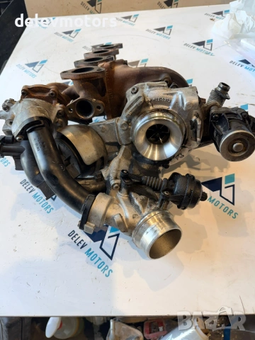 8587539, 16319700018 twin turbo турбо турбина от BMW G30 2.0d 190 к.с. B47D20B 2019г., снимка 10 - Части - 54805900