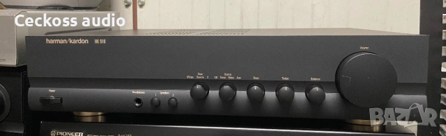 🔊 Harman Kardon HK610 🔊 🎶 Vintage Hi-Fi усилвател с отличен звук 🎶, снимка 3 - Ресийвъри, усилватели, смесителни пултове - 54886488