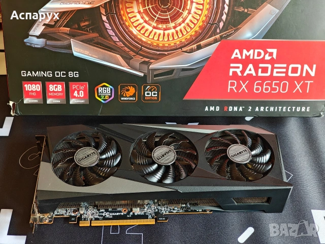 Видеокарта GIGABYTE Radeon RX 6650 XT GAMING OC 8G