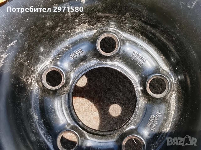 Резервна гума "патерица" Ауди а3 5 х 100 18 цола, снимка 2 - Гуми и джанти - 54882880