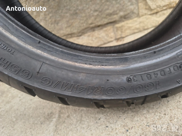 160 60 14 bridgestone battlax th01, снимка 6 - Гуми и джанти - 55163247