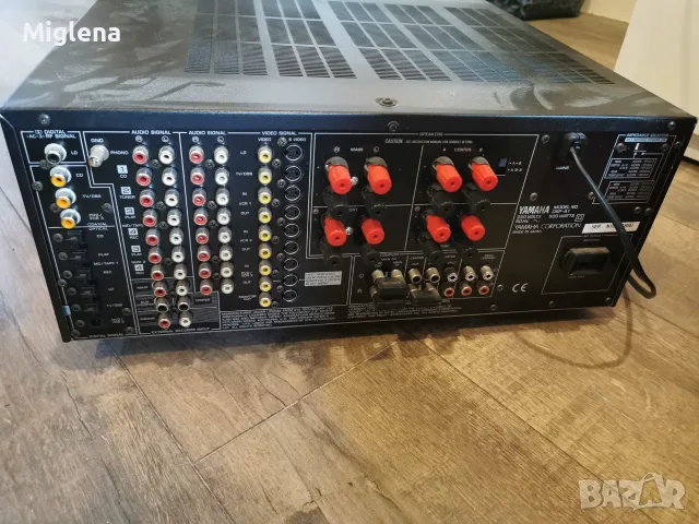 Висок клас масивен усилвател Yamaha DSP-A1 (23 кг), снимка 3 - Ресийвъри, усилватели, смесителни пултове - 55393738